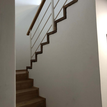 Nowoczesne schody drewniane Lubin