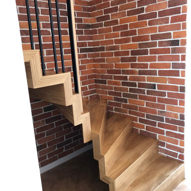 Nowoczesne schody drewniane Glogow
