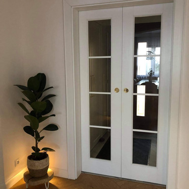 Klasyczne biale drzwi wewnetrzne Leszno