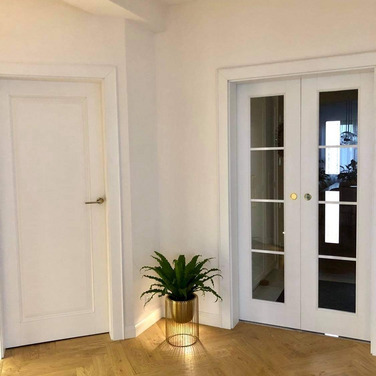 Klasyczne biale drzwi wewnetrzne Leszno